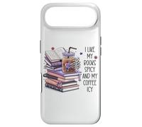 I Like My Books Spicy & My Coffee ICY Cup,Smutty Book Smutt Coque pour iPhone Air