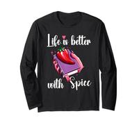 I Like My Books Spicy Romance Book Life is Better with Spice Manche Longue