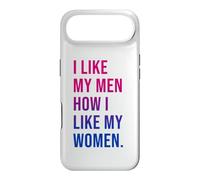 I Like My Men How I Like My Women Bisexual Pride Bi Pride Coque pour iPhone Air
