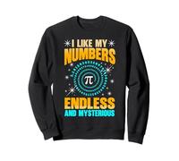 I Like My Numbers Pi Day Professeur de mathématiques Amateur de mathématiques Sweatshirt