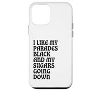 I Like My Parades Black and My Sugars Going Down Emo Goth Coque pour iPhone 12 Mini