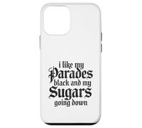 I Like My Parades Black and My Sugars Going Down Emo Goth Coque pour iPhone 12 Mini