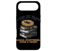 I Like My Reads Like Newyork Bagels Everything with A Twist Coque pour iPhone Air