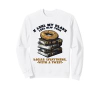 I Like My Reads Like Newyork Bagels Everything with A Twist Sweatshirt