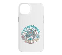 I Like My Weekends Salty Sea Turtle Beach Lover Coque pour iPhone 14 Plus