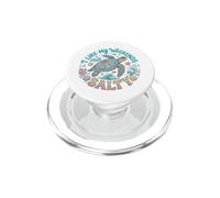 I Like My Weekends Salty Sea Turtle Beach Lover PopSockets PopGrip pour MagSafe