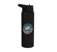 I Like My Weekends Salty Sea Turtle Beach Lover Stainless Steel Insulated Water Bottle