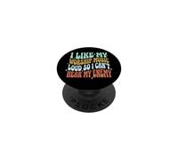 I Like My Worship Music Loud So I Can't Hear My Enemy PopSockets PopGrip Adhésif