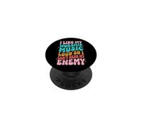 I Like My Worship Music Loud So I Can't Hear My Enemy PopSockets PopGrip Adhésif