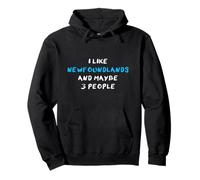 I Like Newfoundlands and Maybe 3 People Chien Terre-Neuve Sweat à Capuche