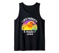 I Like Sun Conure Perroquets and Maybe 3 People Débardeur