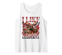 I Like Taxidermy Hunter Moose Deer Bear Raton Laveur Débardeur
