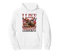 I Like Taxidermy Hunter Moose Deer Bear Raton Laveur Sweat à Capuche