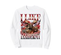 I Like Taxidermy Hunter Moose Deer Bear Raton Laveur Sweatshirt