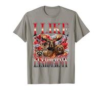 I Like Taxidermy Hunter Moose Deer Bear Raton Laveur T-Shirt