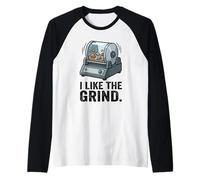 I Like The Grind Rock Machine à gobelets Lapidary Hobby Manche Raglan