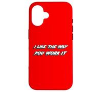I Like The Way You Work it | Song 1990's Music Coque pour iPhone 16