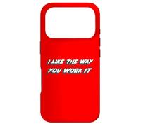 I Like The Way You Work it | Song 1990's Music Coque pour iPhone 17 Pro