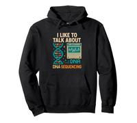 I Like To Talk About DNA Sequençage Retro Science & Genetics Sweat à Capuche