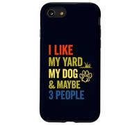 I Like Yard Dog Maybe 3 People Funny Introverti Coque pour iPhone SE (2020) / 7/8