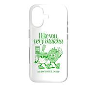 I Like You Very Matcha Latte 10/10 Would Sip Funny Tea Pun Coque pour iPhone 17