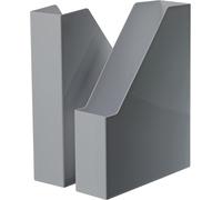 I-Line Magazine Rack-Pack Of 2 Premium Stylish Modern Magazine Rack For Notebooks,Magazines And Folders Up To A4/C4 Size,Dark Grey,16501-191