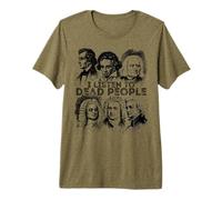 I Listen to Dead People Classical Music Composer T-Shirt Haut de Gamme