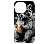 I Live Here Now - Coffee - Too Tiered for This - Raton Laveur Coque pour iPhone 15 Pro Max