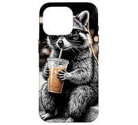 I Live Here Now - Coffee - Too Tiered for This - Raton Laveur Coque pour iPhone 16 Pro