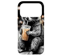I Live Here Now - Coffee - Too Tiered for This - Raton Laveur Coque pour iPhone 17 Pro