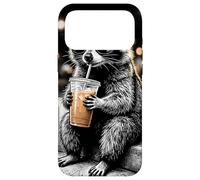 I Live Here Now - Coffee - Too Tiered for This - Raton Laveur Coque pour iPhone 17 Pro Max