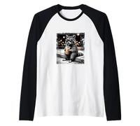 I Live Here Now - Coffee - Too Tiered for This - Raton Laveur Manche Raglan