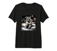 I Live Here Now - Coffee - Too Tiered for This - Raton Laveur T-Shirt Haut de Gamme