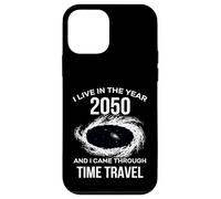 I Live in The Year 2050 and I Came Through Time Travel Funny Coque pour iPhone 12 Mini
