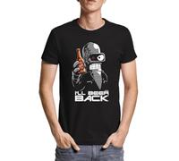 I´ll Beer Back T-shirt à manches courtes pour homme Modèle 593, Noir , L