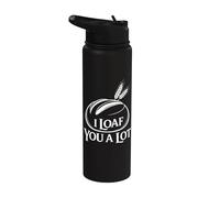 I Loaf You A Lot de levain Stainless Steel Insulated Water Bottle