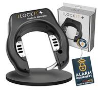 I LOCK IT+, l'antivol pour vélo électronique | Cadenas pour vélos et eBikes de qualité supérieure : Keyless Go, Auto Lock, Extraction en chêne et liberté de pneu de 64 mm