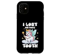 I Lost My First Tooth Dents Out Fairy Unicorn Dentist Coque pour iPhone 11