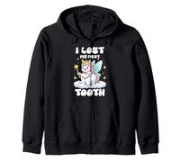 I Lost My First Tooth Dents Out Fairy Unicorn Dentist Sweat à Capuche