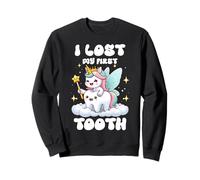 I Lost My First Tooth Dents Out Fairy Unicorn Dentist Sweatshirt