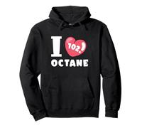I Love 102 Octane Fuel Derby Car Parts Lover Mécanique Tuner Sweat à Capuche
