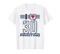 I Love 3D Printing - Buse et filament pour imprimante 3D T-Shirt