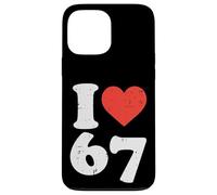I Love 67 Funny 6 7 Costume Meme Six Seven Kids Young Boys Coque pour iPhone 13 Pro Max