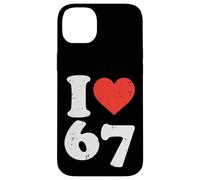 I Love 67 Funny 6 7 Costume Meme Six Seven Kids Young Boys Coque pour iPhone 14 Plus