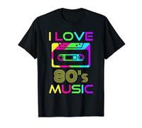 I Love 80's Music Fête des années 80 Musique des années 80 T-Shirt