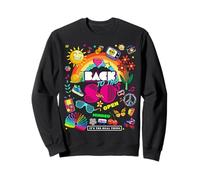 I Love 80's, Retro Back to 80's Stuff Illustration Graphic Sweatshirt