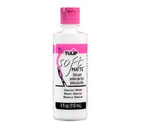 I Love à créer Tulip Doux Tissu Peinture 4oz-Matte - Glacier Blanc, d'autres, Multicolore