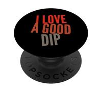 I Love A Good Dip Stock Market Blagues Funny Trader Investor PopSockets PopGrip Adhésif