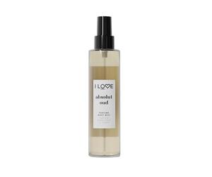 I Love Absolut Oud Perfume Body Mist Warm Intense Earthy Oud Scent Long-Lasting Fragrance Spray Hair for Women 200ml