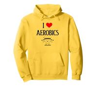 I Love Aerobics I Heart Aérobic Cardio Fitness Class Lover Sweat à Capuche